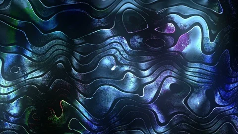 Colorful Distorted Lines Background Animation Video stock 113089913