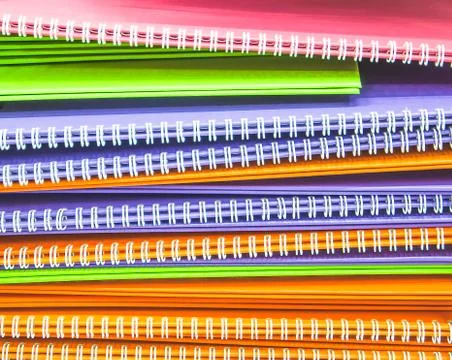 Colorful documents file for office Stock Photos