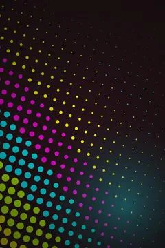 Colorful Dot Gradient Background Stock Photos