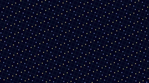 Colorful dot grid pattern repeated in blue, green, and pink Stockbeeldmateriaal 316734566