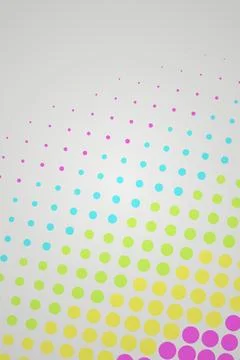 Colorful Dot Pattern Background Stock Photos