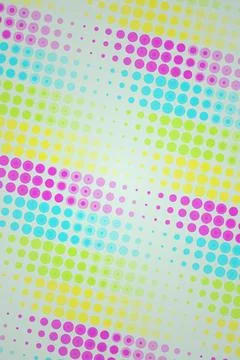 Colorful Dot Pattern Background Stock Photos