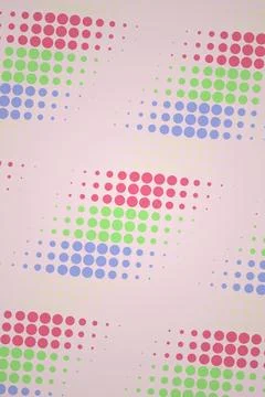 Colorful Dot Pattern Background Stock Photos