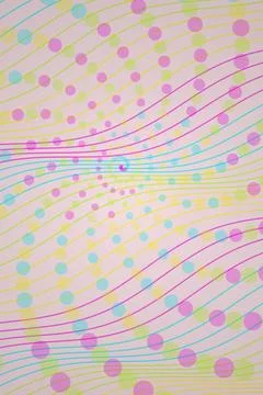 Colorful Dot Pattern Background Stock Photos