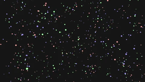 Colorful dot pattern on black background for web design or graphic projects 스톡 동영상 289210956