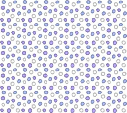 Colorful dot pattern, blue and white vector Stock Illustration