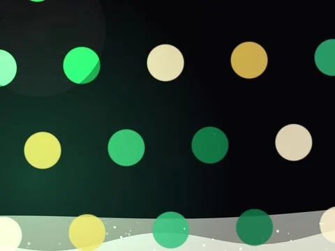 Colorful Dot Pattern on Dark Background Stock Photos