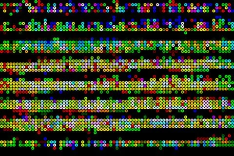 Colorful dot pattern as seamless background イラスト素材