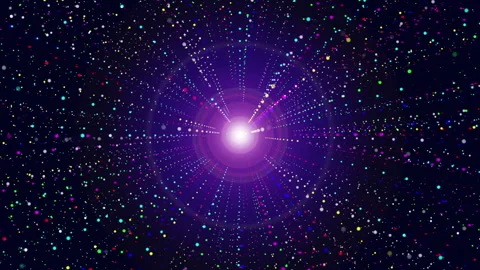 Colorful Dots Array Stock Footage 250144698