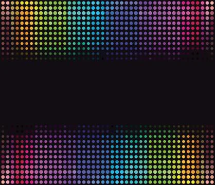 Colorful Dots Background illustration Stock Illustration