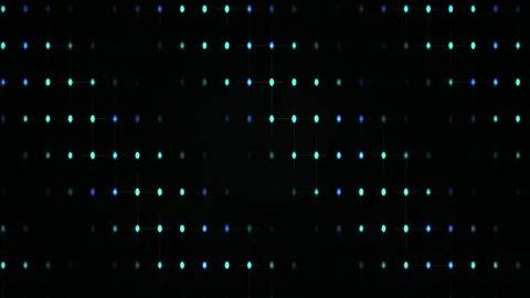 Colorful dots on black background. Stock Footage 334682066