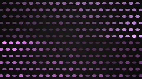 Colorful dots create a pattern on a dark background with Stock Footage 339514143