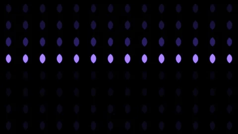 Colorful dots create patterns in a dark background Stock Footage 339299531
