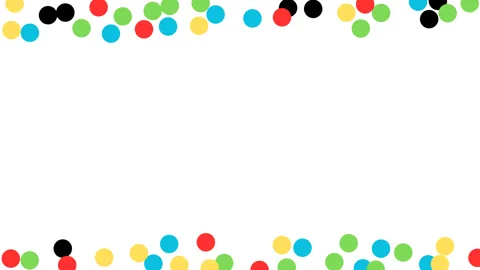 Colorful dots motion background with empty space 库存影片 335191382