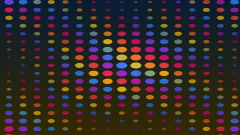Colorful Dots Pattern in Bright Abstract Setting Stock Footage 337889306