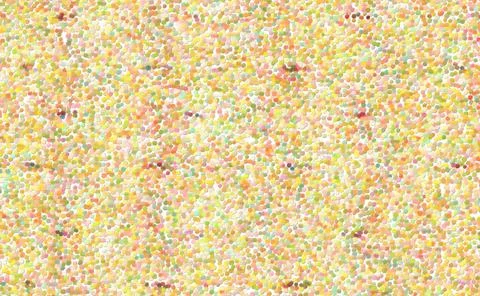 Colorful dots pattern forming an abstract textured background Stock Illustration