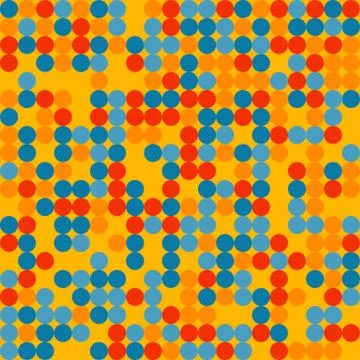 Colorful dots pattern Stock Illustration