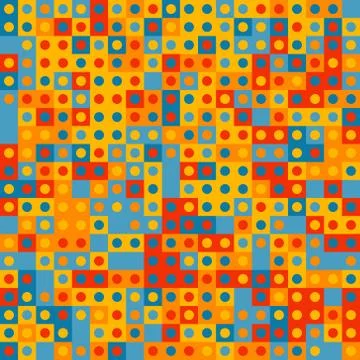 Colorful dots pattern Stock Illustration