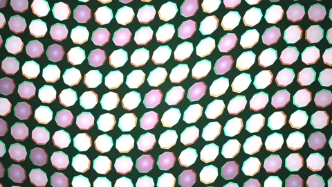 Colorful dots pattern on screen. Stock Footage 335105471
