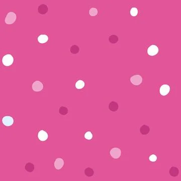 Colorful dots seamless pattern Stockillustratie