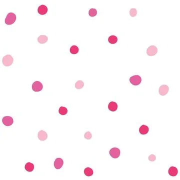 Colorful dots seamless pattern Stock Illustration