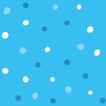 Colorful dots seamless pattern Stock Illustration