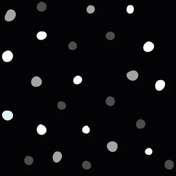 Colorful dots seamless pattern Stock Illustration