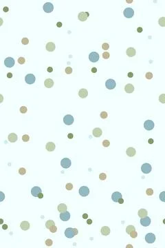 Colorful dots seamless pattern. Seamless vector pattern with dots. Colorful b Stock Illustration