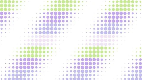 Colorful dotted abstract pattern with circles and shapes Stock Illustration