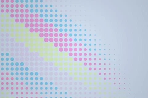 Colorful dotted abstract pattern with gradient effect Stock Photos