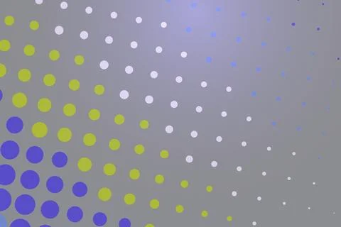 Colorful dotted abstract pattern on gray background Stock Photos