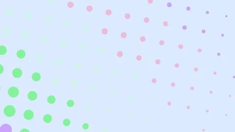 Colorful dotted pattern background with pastel shades Stock Illustration