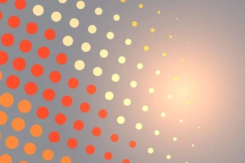 Colorful dotted pattern with glowing light effect Stock Photos