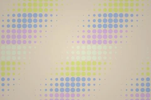 Colorful dotted pattern on a light background Stock Photos