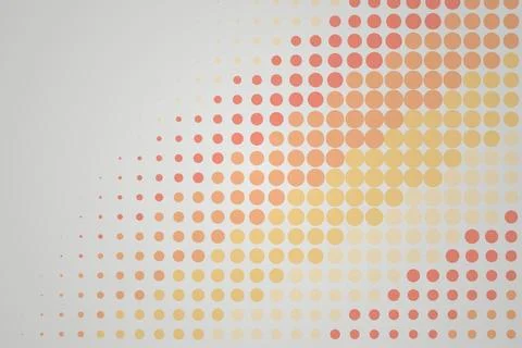 Colorful dotted pattern with soft gradient background Stock Photos