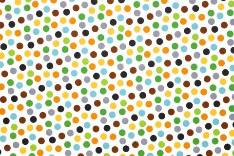 Colorful dotted seamless pattern Illustrazione stock