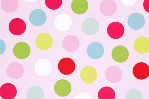 Colorful dotted seamless pattern Illustrazione stock