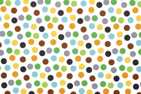 Colorful dotted seamless pattern Stock Photos