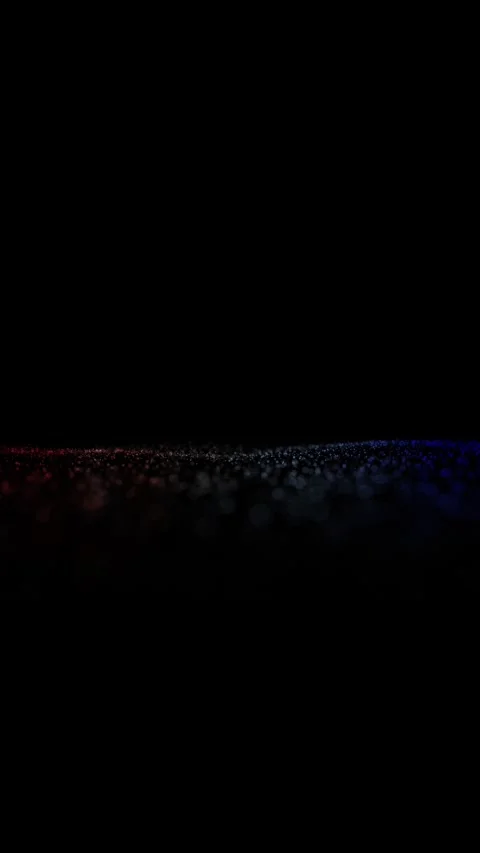 Colorful dotted waves seamless loop flying animation Stock Footage 340590484