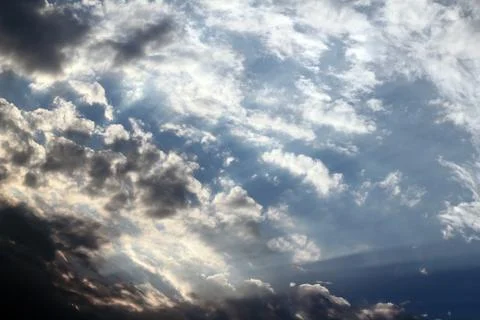  Colorful Dramatic Clouds Stock Photos