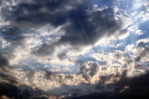  Colorful Dramatic Clouds Stock Photos