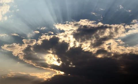  Colorful Dramatic Clouds Stock Photos