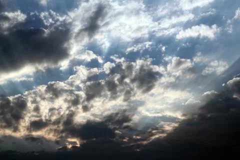  Colorful Dramatic Clouds Stock Photos