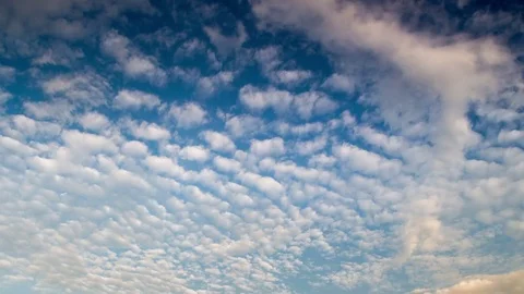 Colorful dramatic sky with cloud at sunset Stock Footage 81506954