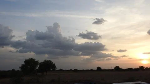 Colorful Dramatic Sky With Cloud At Sunset. Sky Background On Sunset. clouds 写真素材