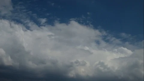 Colorful dramatic sky with clouds Video stock 127045014