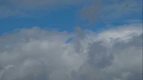 Colorful dramatic sky with clouds Stock Footage 127489754