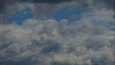 Colorful dramatic sky with clouds Stock Footage 127490359