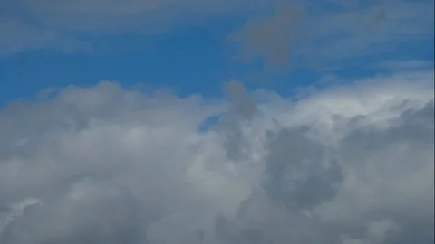 Colorful dramatic sky with clouds Stock Footage 127490939