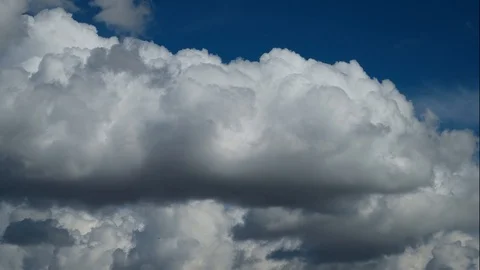 Colorful dramatic sky with clouds Stock Footage 127492100